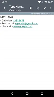 TypeNote android App screenshot 7